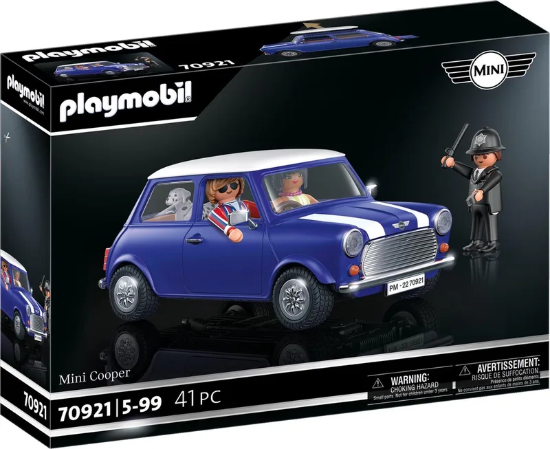 Mini Cooper - 70921 de Playmobil en Blauw – photo du produit