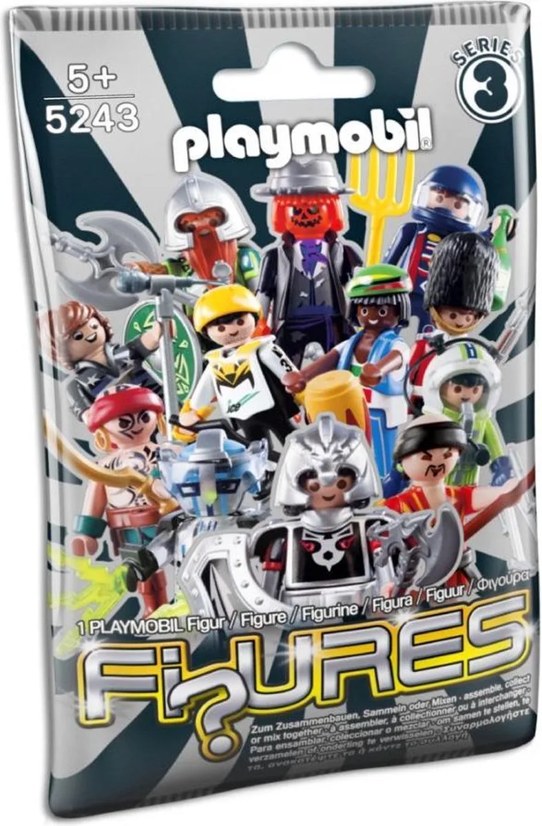 Minifigures serie 3 jongens (5243) by Playmobil in Multicolor – product photo