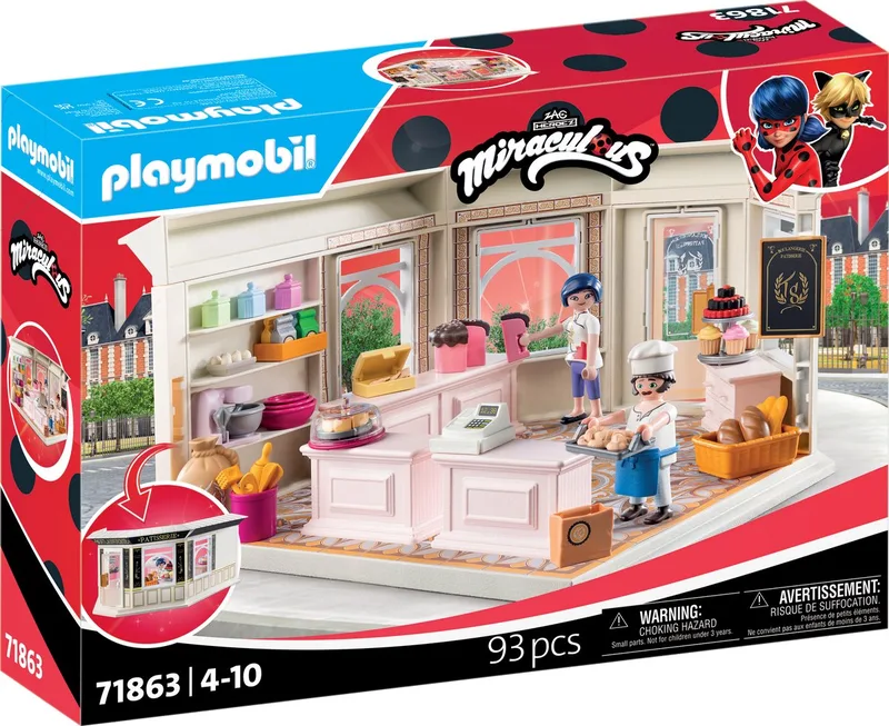 Miraculous: Franse Bakkerij 71863 von Playmobil in Meerkleurig – Produktfoto