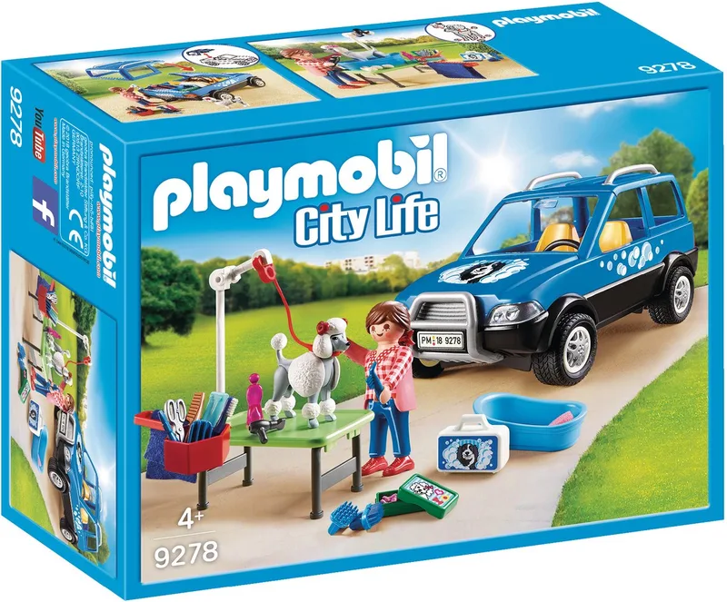 Mobiel hondensalon - 9278 by Playmobil in Multicolor – product photo