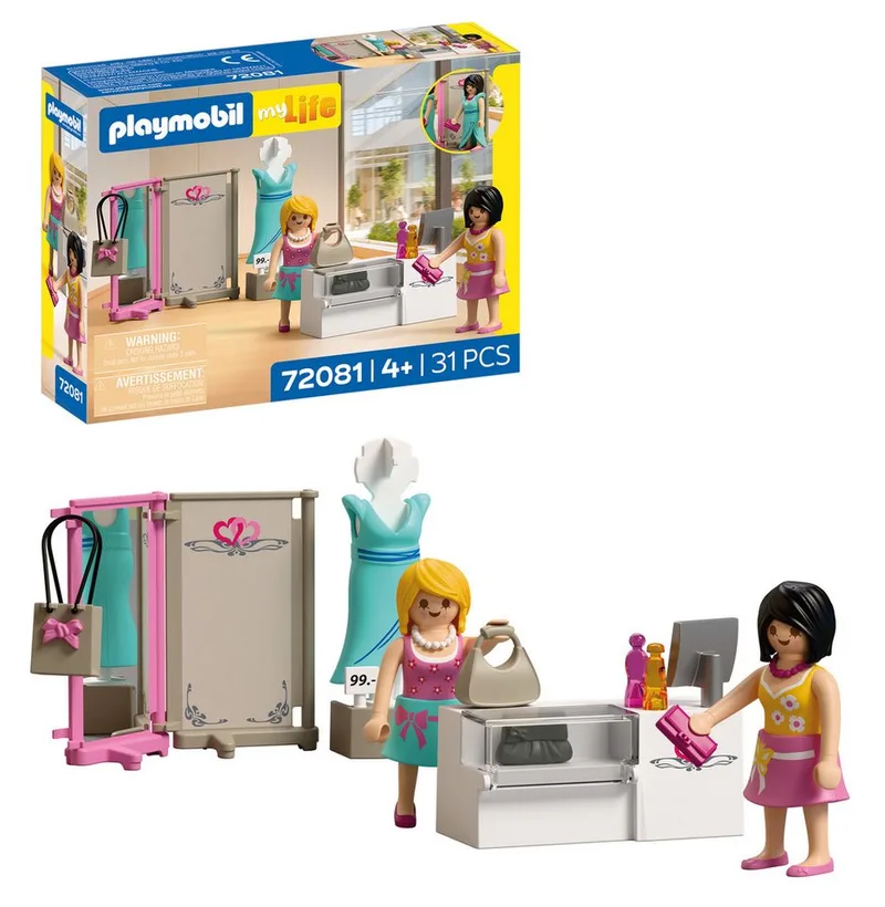 Modeboutique (72081), My Life Konstruktions-Spielset, (31 St), Made in Europe van Playmobil in Bunt – productfoto