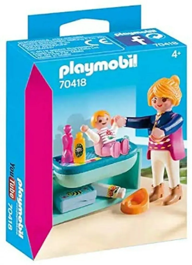 Moeder met Baby en Luiertafel – 70418 by Playmobil – product photo