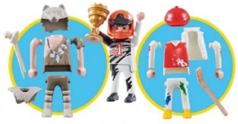 Multi Play holbewoner coureur schilder (folieverpakking) - 9854 by Playmobil in Diverse – product photo