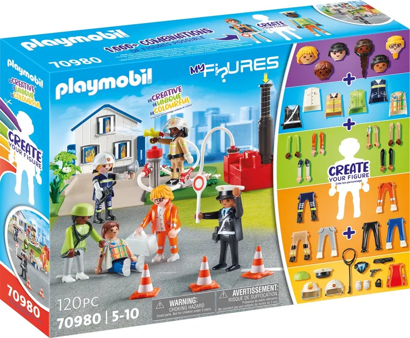 My Figures: Reddingsmissie - 70980 by Playmobil in Multicolor – product photo