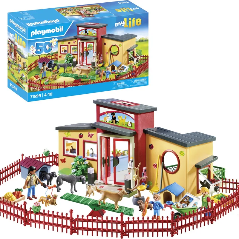 My Life 50YR Dierenpension - 71599 von Playmobil in Multi kleuren – Produktfoto
