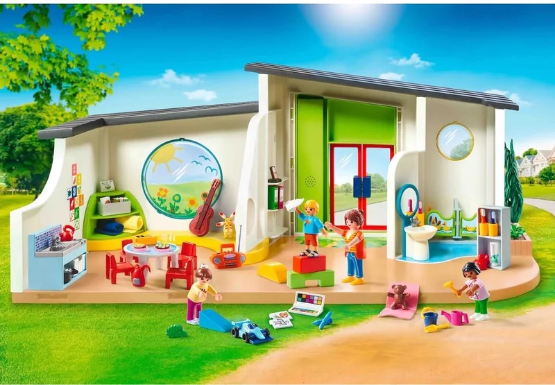 My Life 50YR Kinderdagverblijf 'De regenboog' - 71601 van Playmobil in Multi kleuren – productfoto