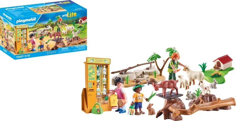 My Life 72007, Dierentuin, 4 jaar, Kunststof von Playmobil in Meerkleurig – Produktfoto