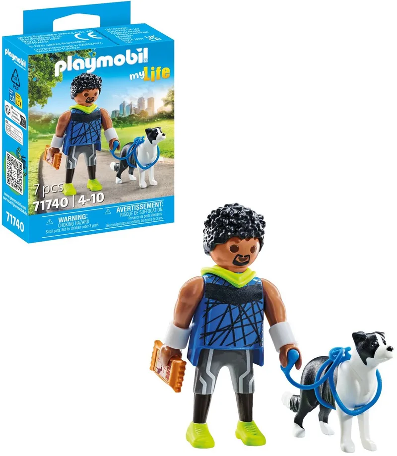 My Life Jogger met Border Collie 71740 von Playmobil in Meerkleurig – Produktfoto