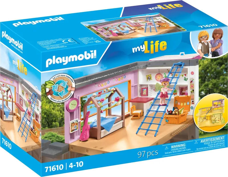 My Life Kinderkamer - 71610 von Playmobil in Meerkleurig – Produktfoto