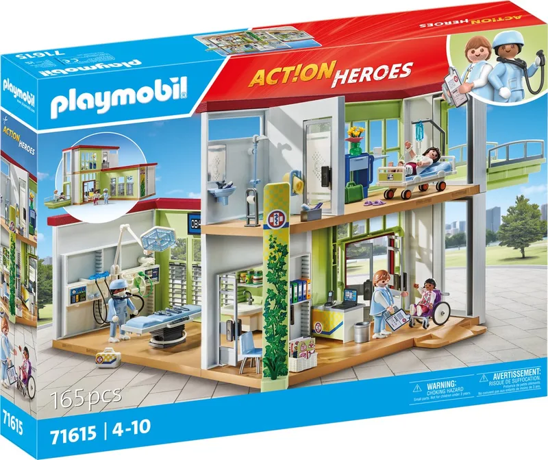 My Life Modern ziekenhuis - 71615 van Playmobil in Meerkleurig – productfoto