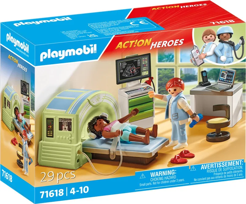 My Life MRI met patiënt - 71618 van Playmobil in Meerkleurig – productfoto