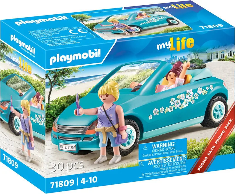 My Life PROMO Roadtrip met cabrio 71809 van Playmobil in Meerkleurig – productfoto