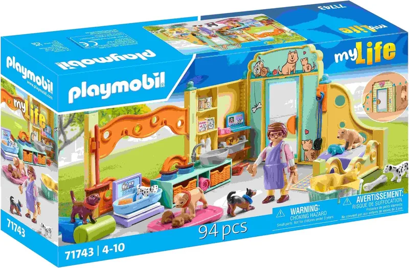 My Life Puppy zorgcentrum 71743 von Playmobil in Meerkleurig – Produktfoto