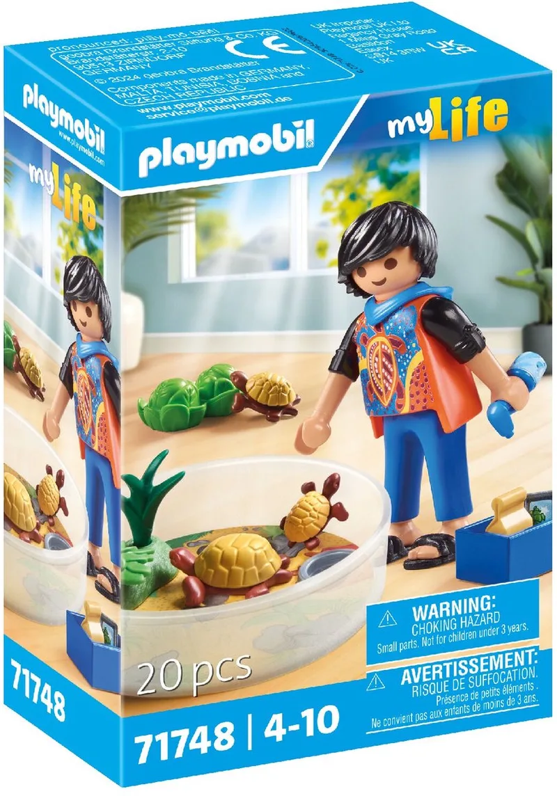 My Life Schildpadden terrarium 71748 von Playmobil in Meerkleurig – Produktfoto