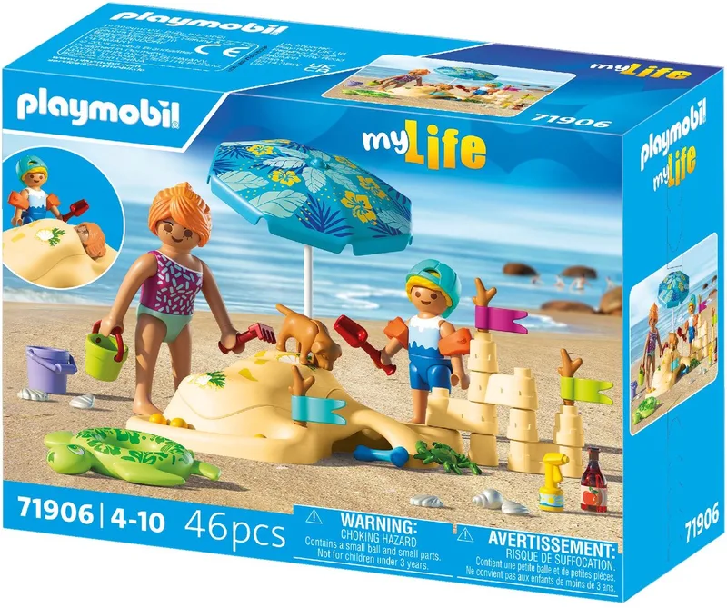 My Life Vakantie op het strand 71906 van Playmobil in Multicolore – productfoto