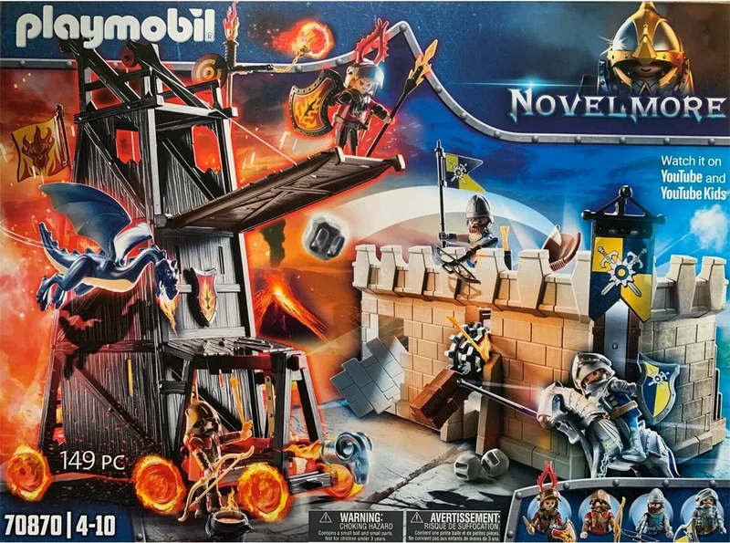 Novelmore aanvalstoren - P-70870 de Playmobil en Meerkleurig – photo du produit
