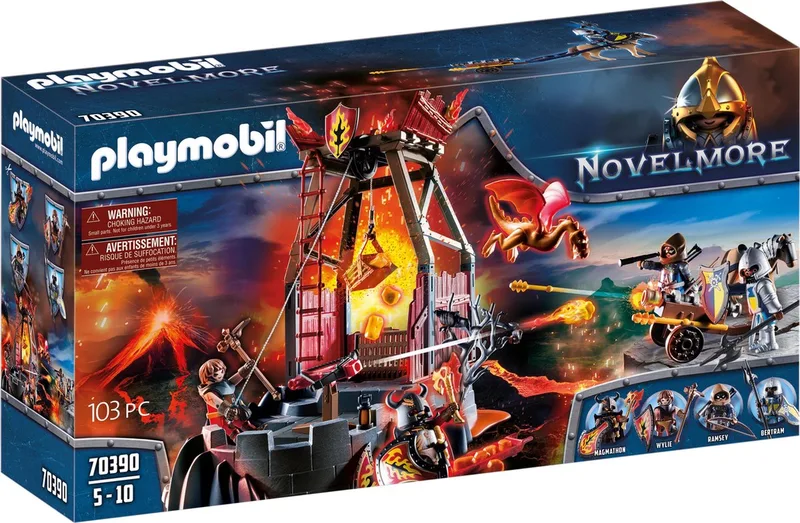 Novelmore Burnham Raiders lavamijn - 70390 by Playmobil in Multicolor – product photo