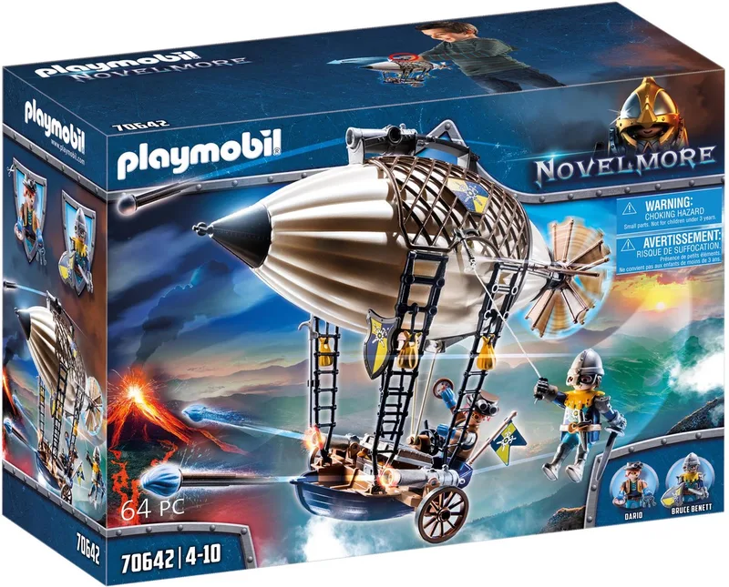 Novelmore Dario's Zeppelin - 70642 by Playmobil in Multicolor – product photo