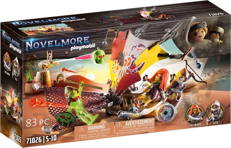 Novelmore Sal'ahari Sands - Duinsurfers - 71026 fra Playmobil i Multicolor – produktbillede