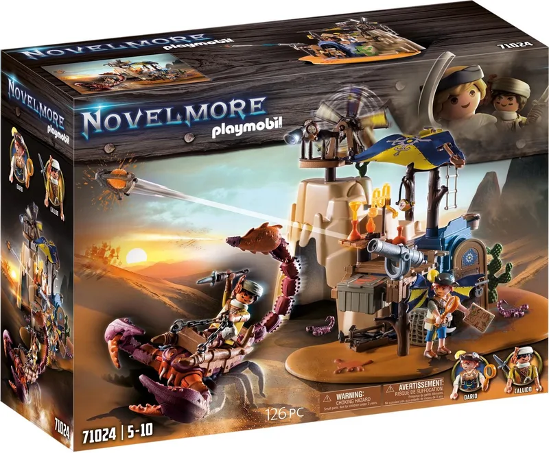 Novelmore Sal'ahari Sands - Schorpioenenjacht op het wrak - 71024 by Playmobil in Multicolor – product photo