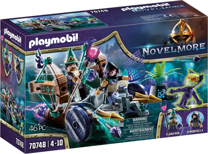 Novelmore Violet Vale - Demonen-vangwagen - 70748 de Playmobil en Multicolor – photo du produit