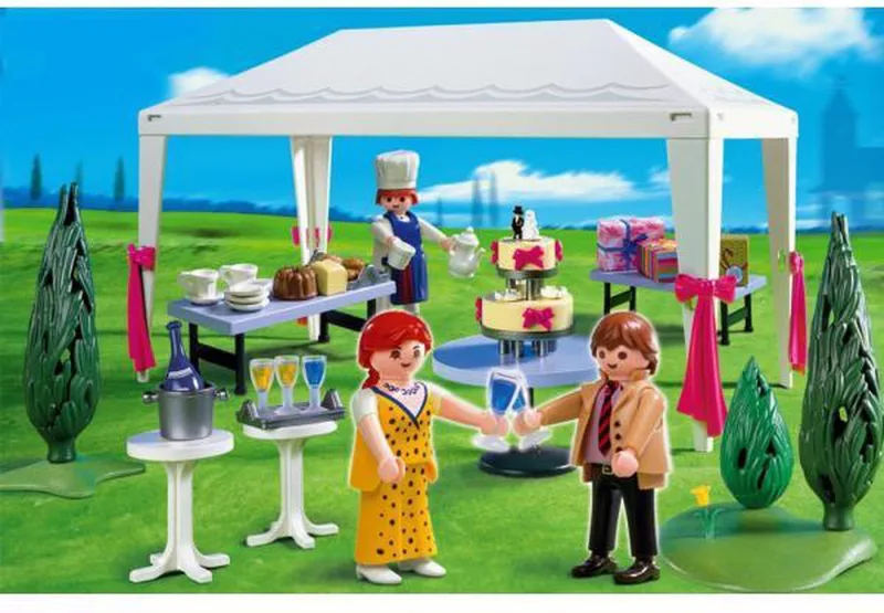 Partytent met Gasten - 4308 de Playmobil – photo du produit
