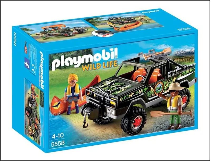 Pickup 4x4 - 5558 de Playmobil en Zwart – photo du produit