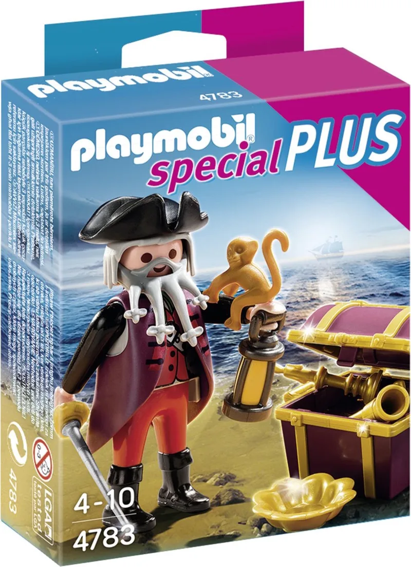 Piraat met schatkist / Flibustier avec trésor royal by Playmobil in Multi – product photo