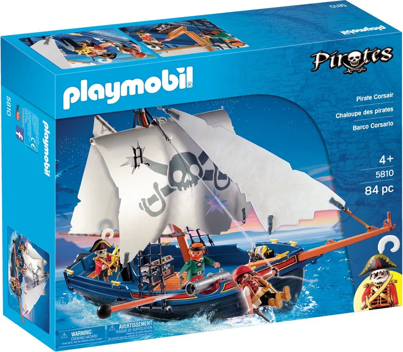 Piratenschip - 5810 fra Playmobil i Multicolor – produktbillede