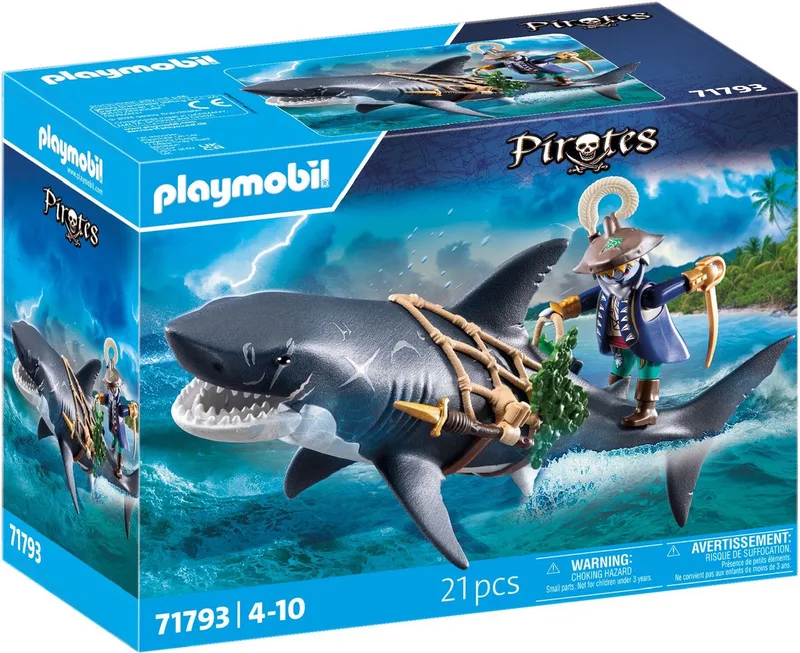 Pirates Reuzenhaai met piraat 71793 by Playmobil in Meerkleurig – product photo