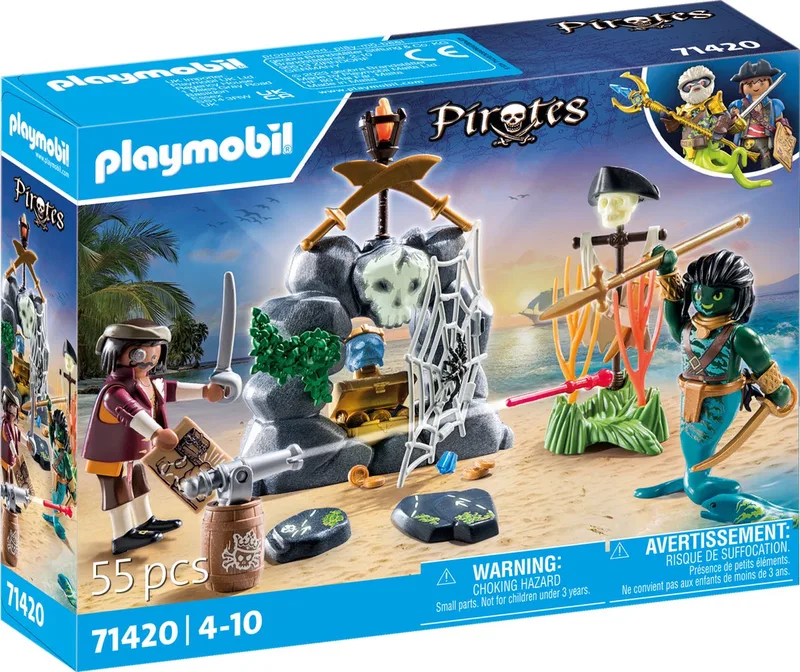 Pirates Schatzoeken - 71420 by Playmobil in Meerkleurig – product photo