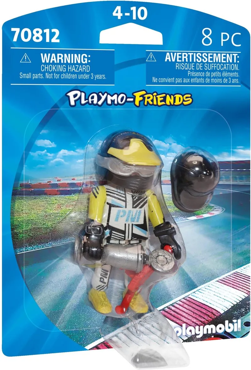 Playmo-friends - Autocoureur - 70812 by Playmobil in Multicolor – product photo