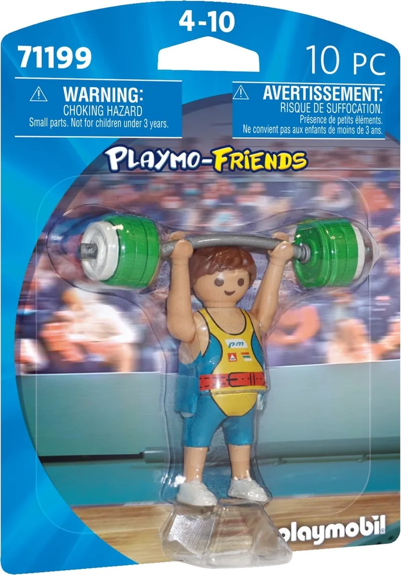 Playmo-Friends gewichtheffer - 71199 by Playmobil in Multicolor – product photo