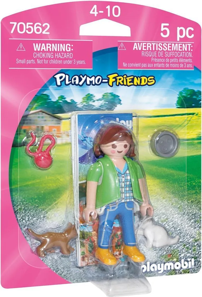 Playmo-Friends Vrouw met kittens - 70562 by Playmobil in Multicolor – product photo
