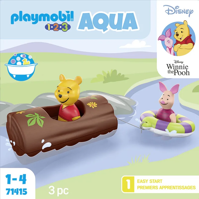 PLAYMOBIL 1.2.3 & Disney: De wateravonturen van Winnie en Knorretje - 71415 von Playmobil in Multikleur – Produktfoto