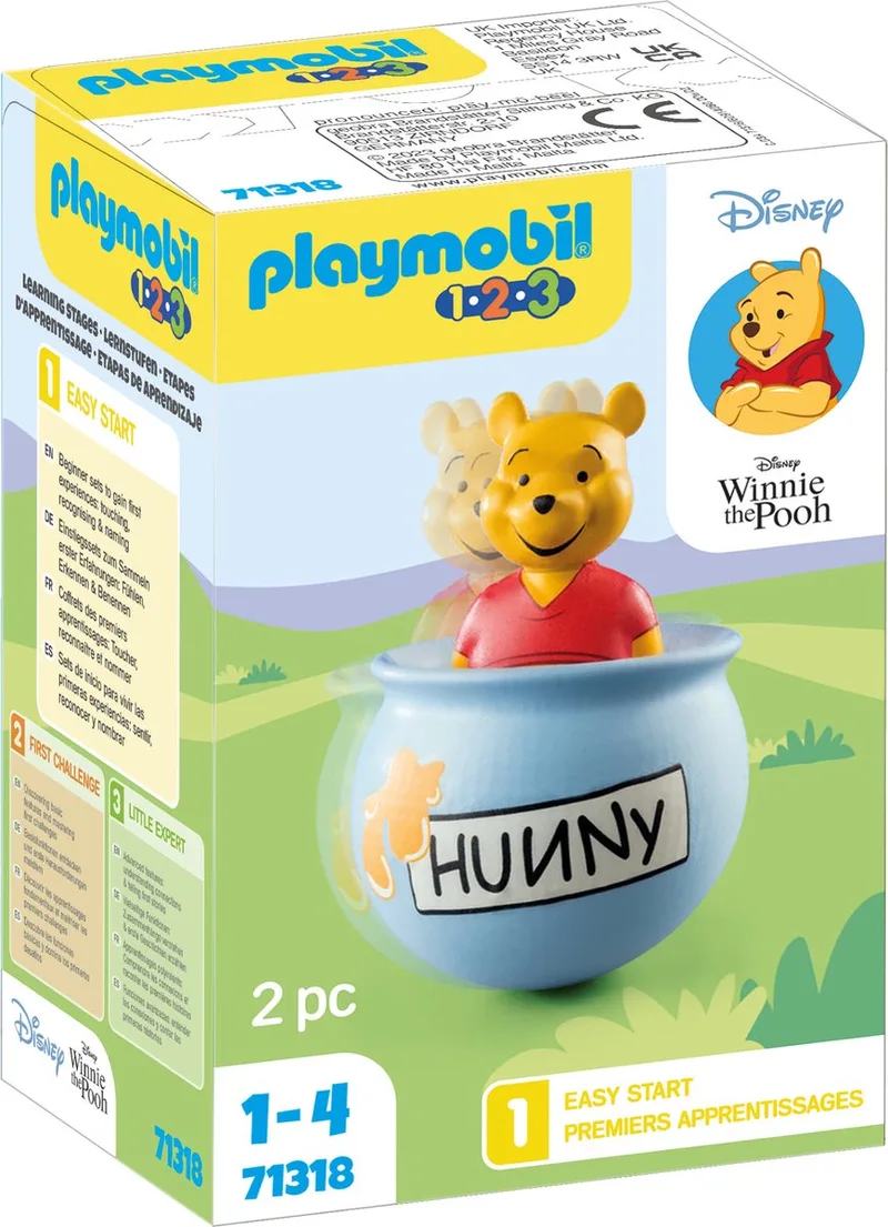 PLAYMOBIL 1.2.3 & Disney Winnie de Poeh Honingpot - 71318 von Playmobil in Winnie Poeh – Produktfoto