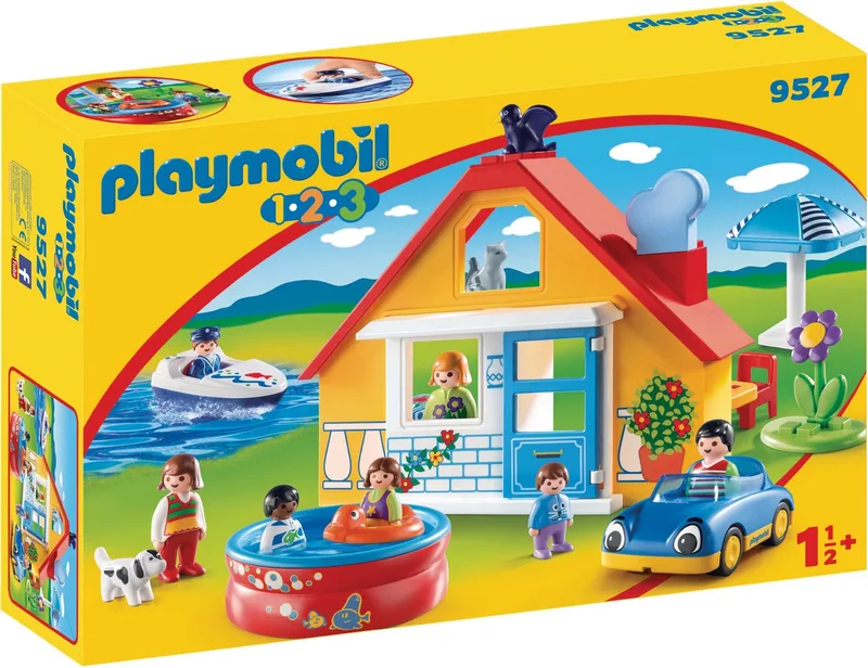PLAYMOBIL 1.2.3 Holiday Cottage - 9527 von Playmobil in Geel – Produktfoto