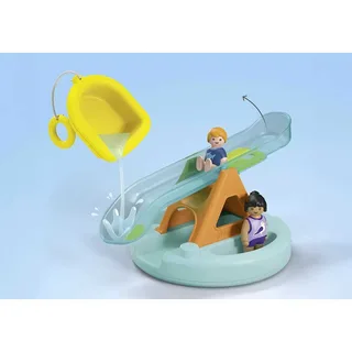 Junior Aqua : Île De Bain Avec Toboggan de Playmobil – photo du produit 3 sur 5