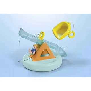 Junior Aqua : Île De Bain Avec Toboggan de Playmobil – photo du produit 4 sur 5
