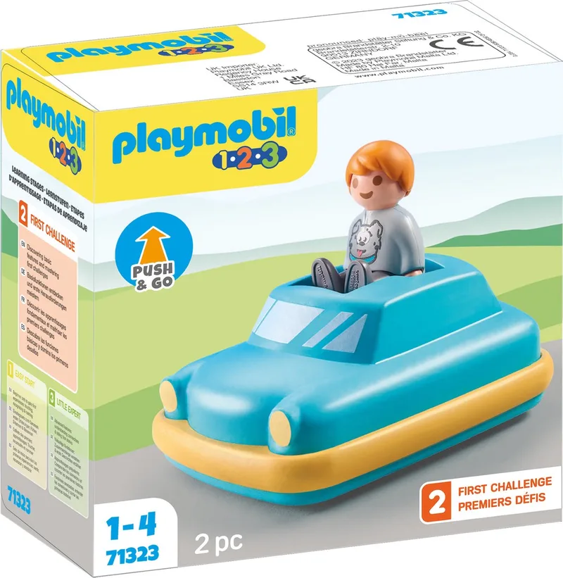 PLAYMOBIL 1.2.3 Kinderauto - 71323 von Playmobil in Multicolor – Produktfoto