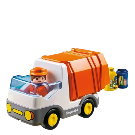 Playmobil 1.2.3 Recycling Truck från Playmobil – produktbild 2 av 2