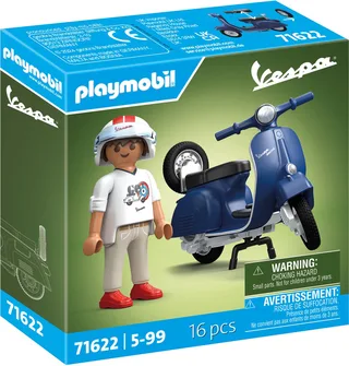PLAYMOBIL 1969 Vespa 150 Sprint Veloce, blauw - 71622 de Playmobil en Multicolore – photo du produit 1 sur 5