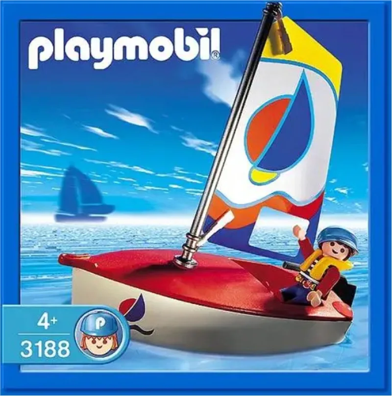 Playmobil 3188 – Kind met Zeilboot – Speelset von Playmobil – Produktfoto