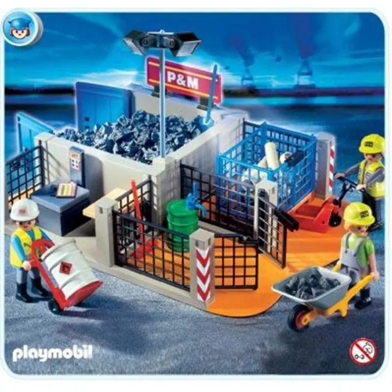 PLAYMOBIL® 4135 Superset Bauhof van Playmobil – productfoto