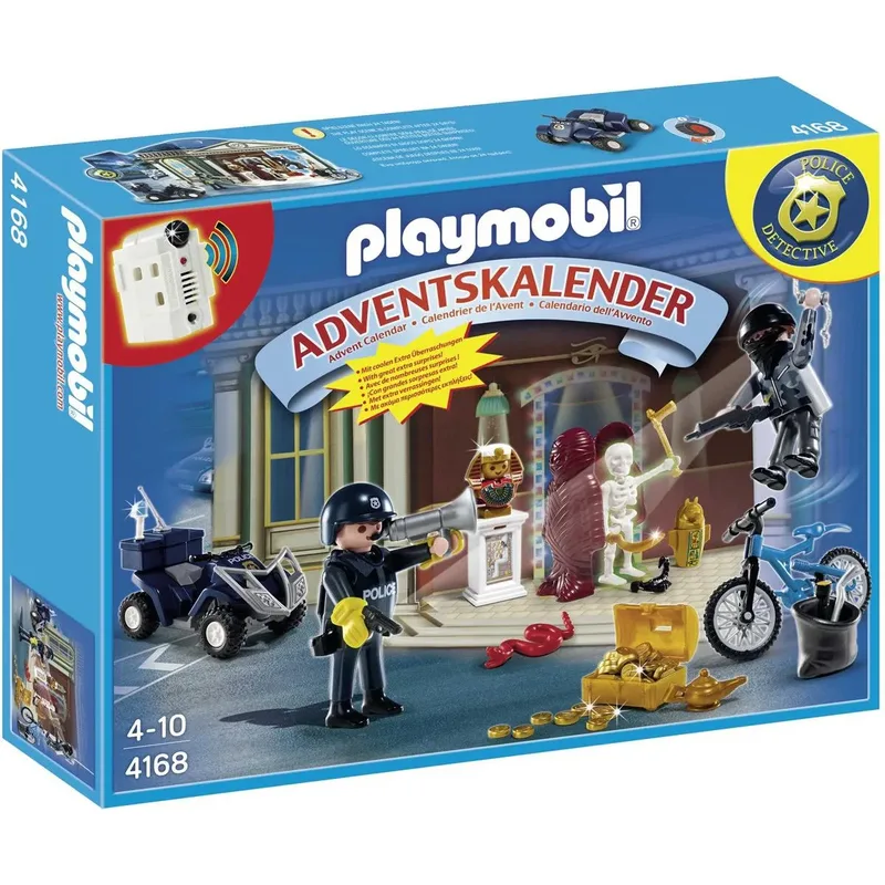 PLAYMOBIL® 4168 - Adventskalender Polizeialarm de Playmobil – photo du produit