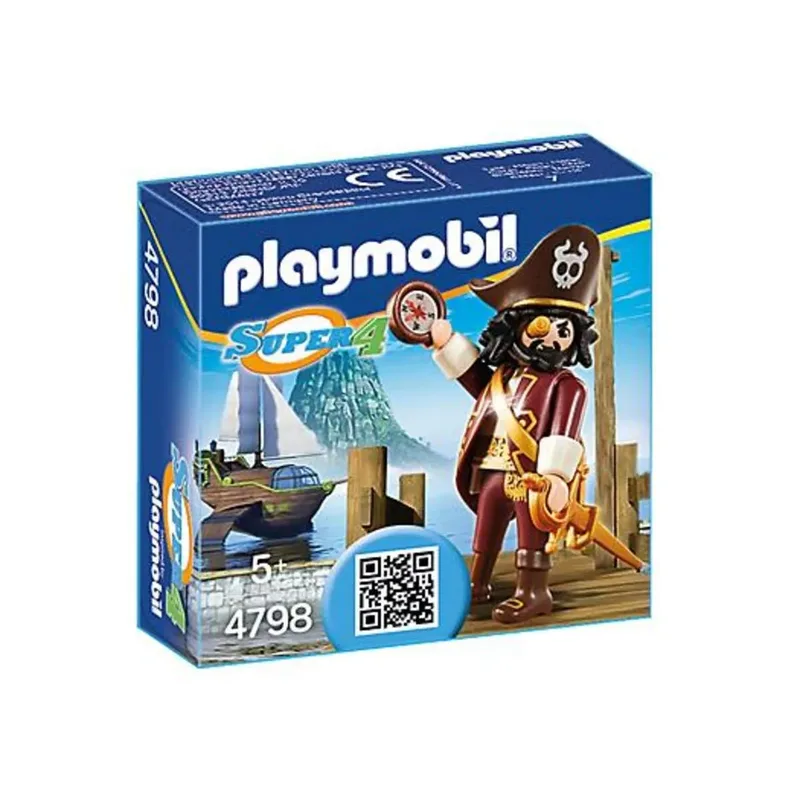 PLAYMOBIL® 4798 Super-4 Sharkbeard de Playmobil – photo du produit