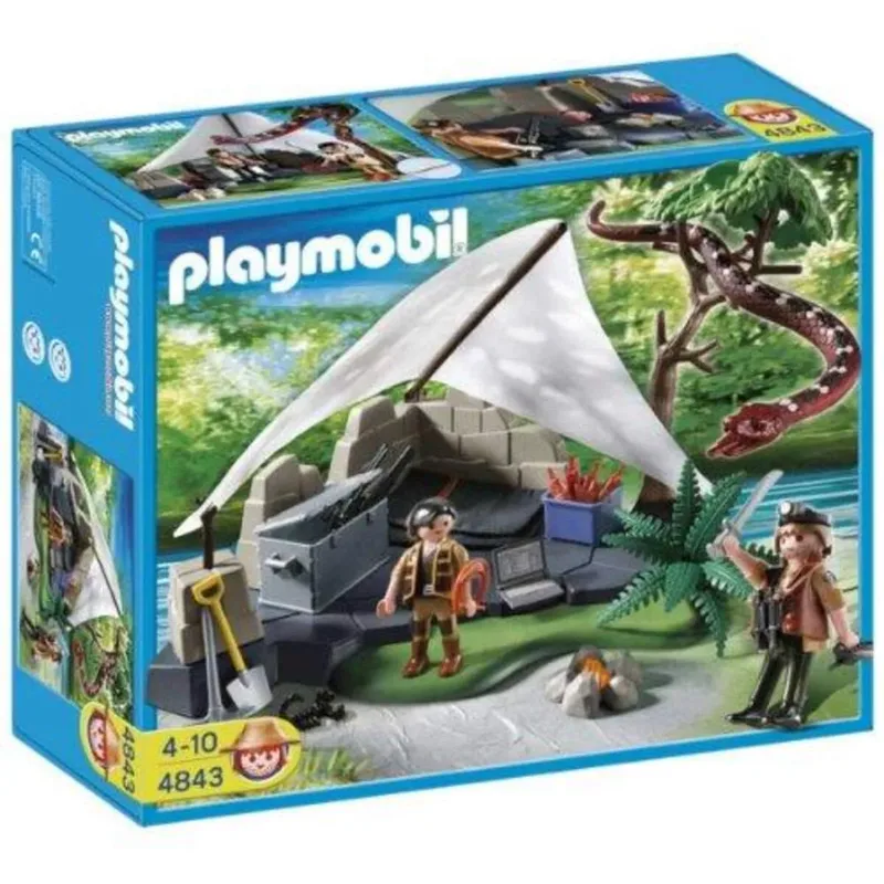 PLAYMOBIL® 4843 Schatzsuchercamp mit Riesenschlange van Playmobil – productfoto