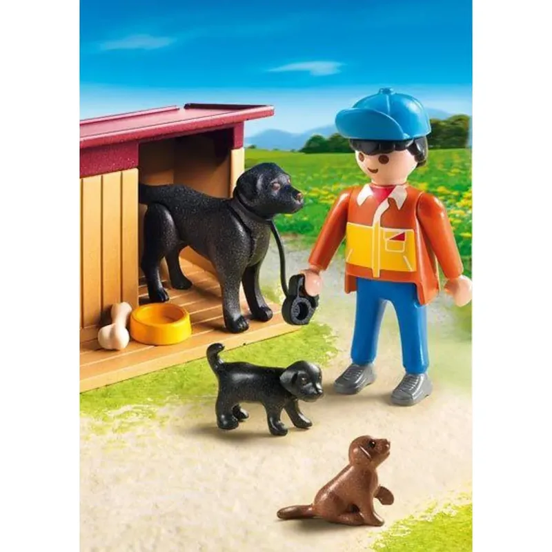 PLAYMOBIL® 5125 Hofhund mit Welpen by Playmobil – product photo