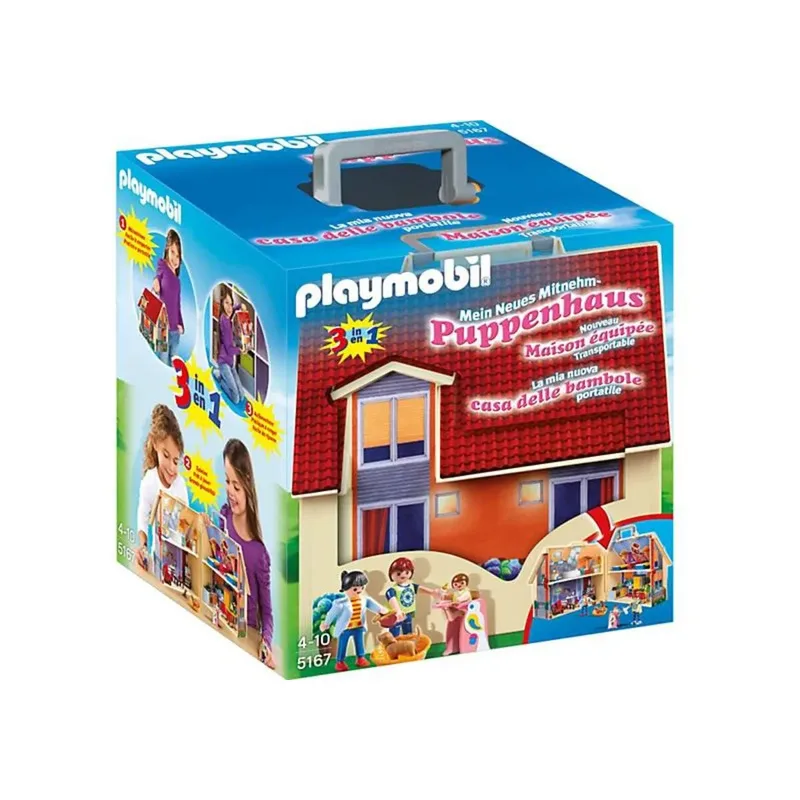PLAYMOBIL® 5167 Neues Mitnehm-Puppenhaus Bestseller de Playmobil – photo du produit