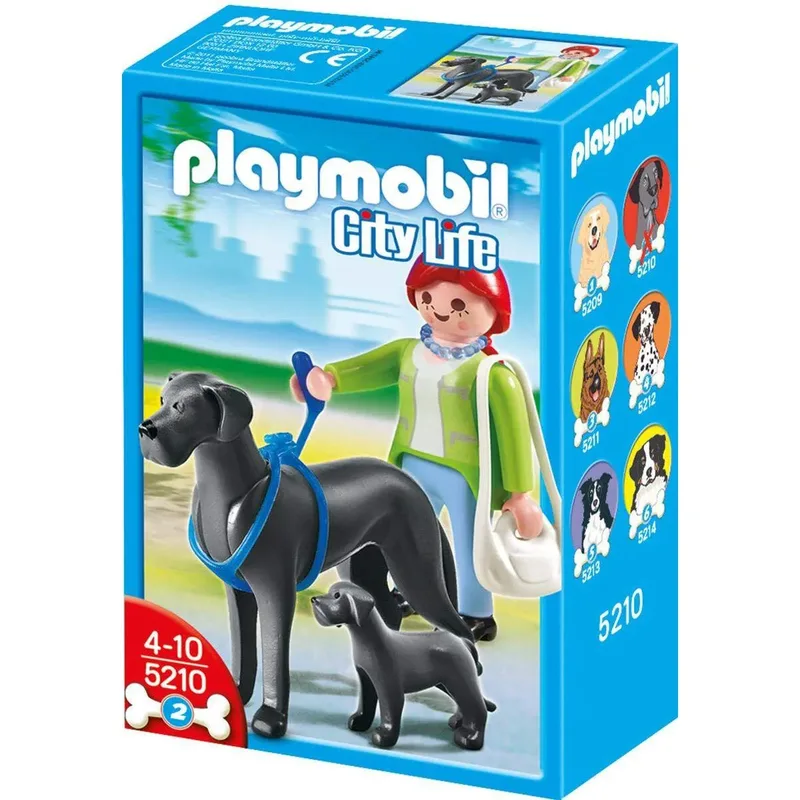 PLAYMOBIL® 5210 Dogge mit Welpe de Playmobil – photo du produit
